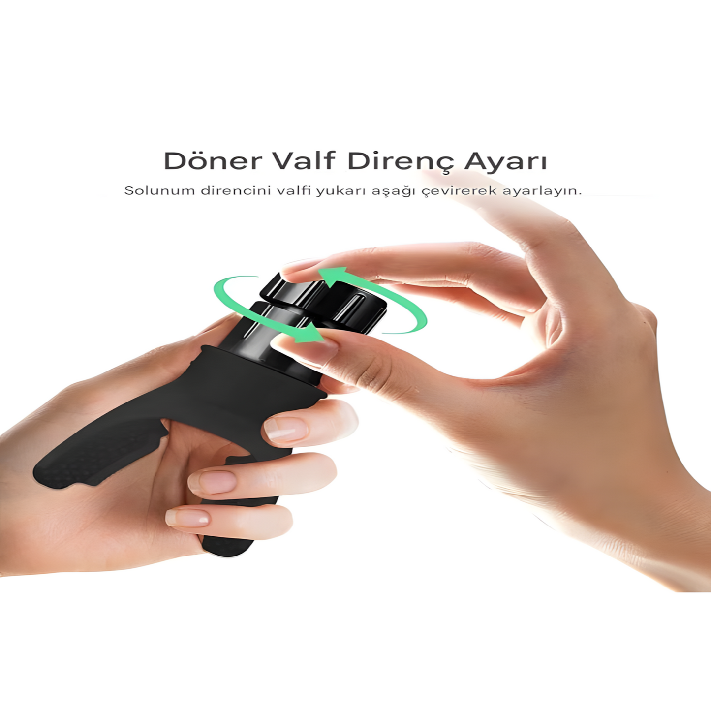 Kas Depom™ Nefes Egzersiz Cihazı – Akciğer Kapasitenizi Artırın