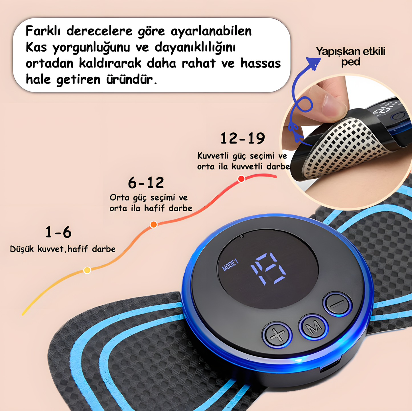 Kas Depom™ EMS Masaj Aleti