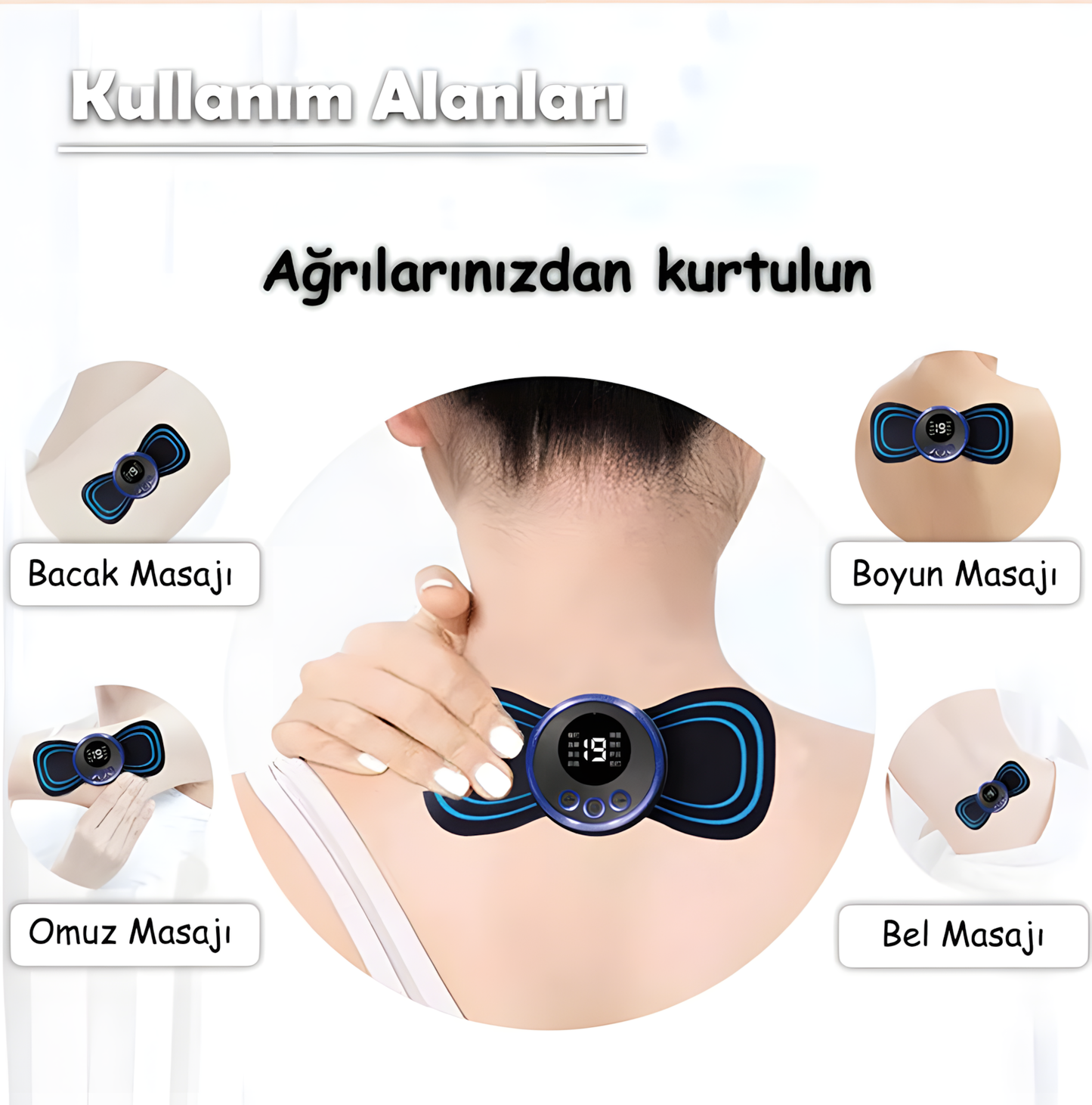 Kas Depom™ EMS Masaj Aleti