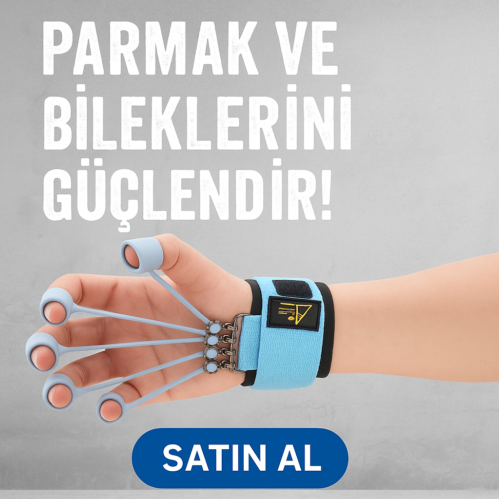 Gripster Pro | Parmak ve Bilek Güçlendirici El Egzersiz Aleti