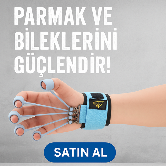 Gripster Pro | Parmak ve Bilek Güçlendirici El Egzersiz Aleti