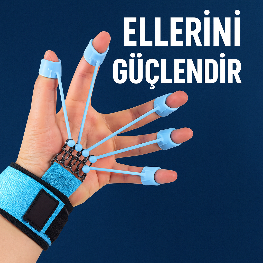 Gripster Pro | Parmak ve Bilek Güçlendirici El Egzersiz Aleti