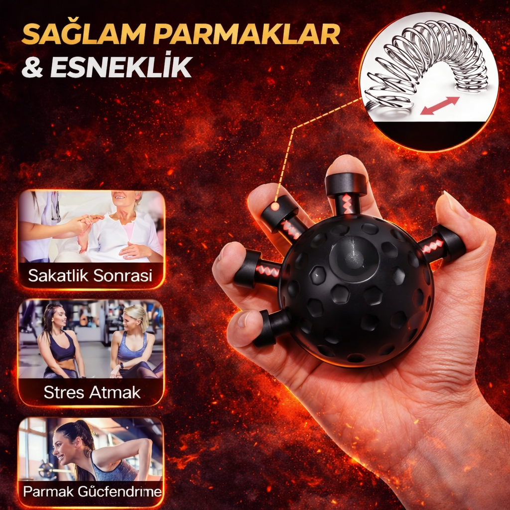 Grip Ball | Parmak & Ön Kol Güçlendirici