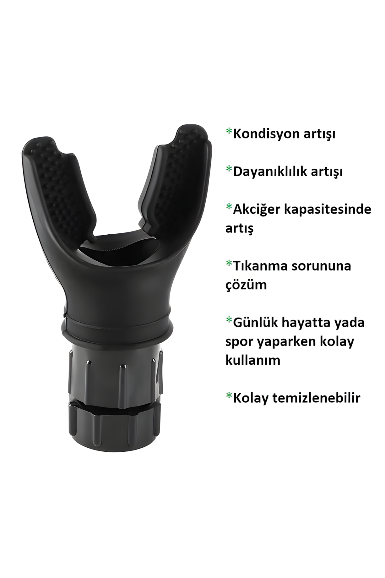 Kas Depom™ Nefes Egzersiz Cihazı – Akciğer Kapasitenizi Artırın