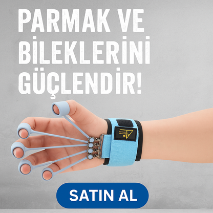 Gripster Pro | Parmak ve Bilek Güçlendirici El Egzersiz Aleti