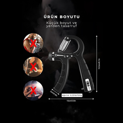 El Yayı Bilek Güçlendirici  Sayaçlı